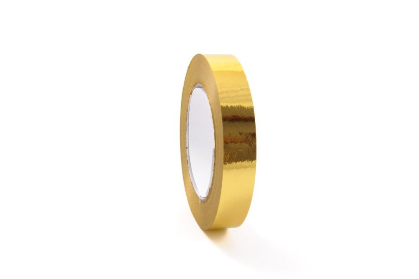 Metalická stuha 2 cm - Barva: Zelená