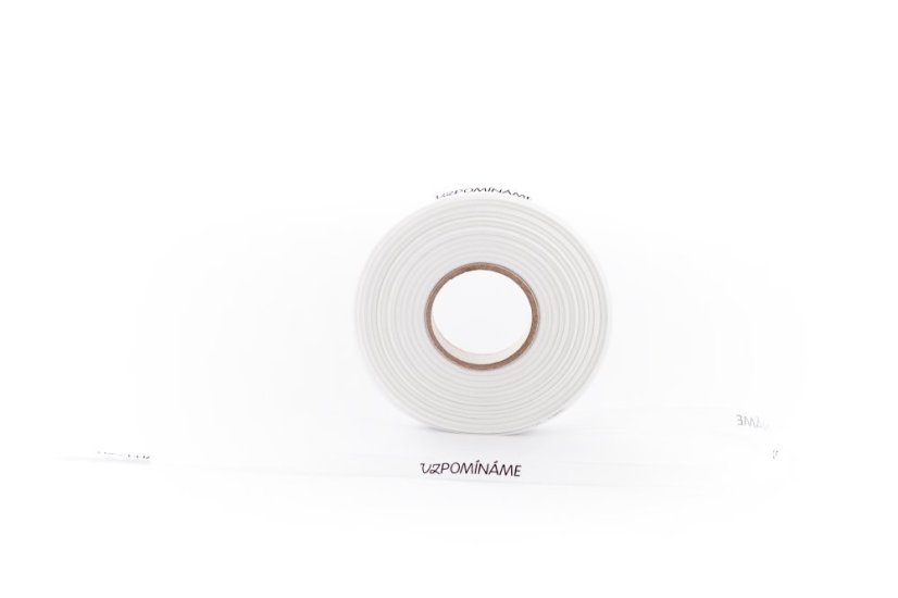 Taftová stuha VZPOMÍNÁME 20 mm