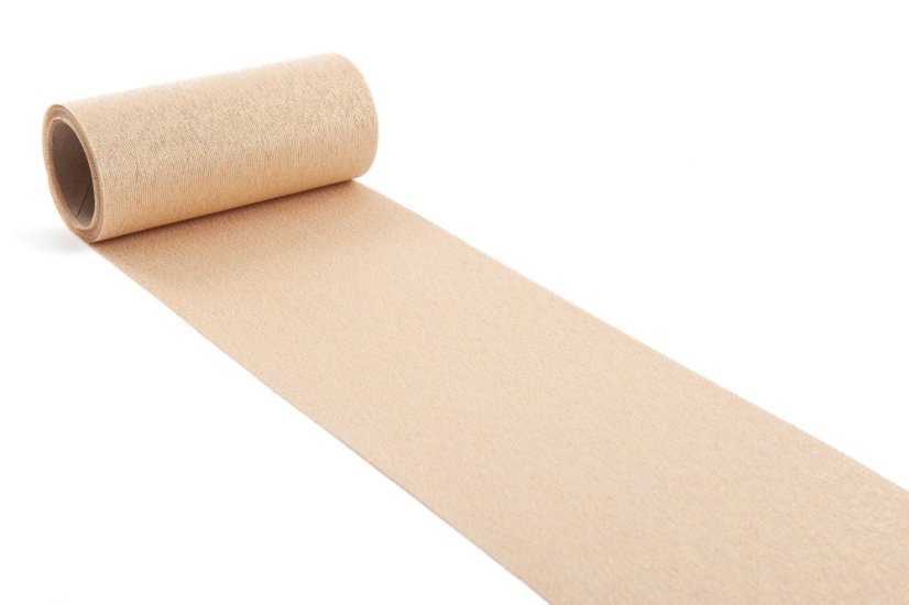 Dekorační látka s leskem 12 cm