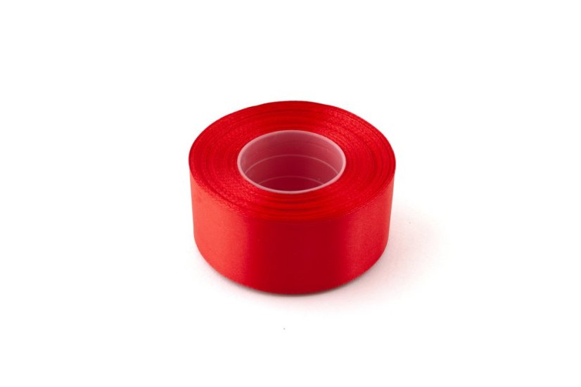 Saténová stuha 38 mm - Barva: Cyklamenová