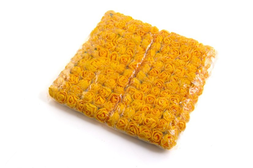 Pěnové růžičky 1 cm - Barva: Světle růžová