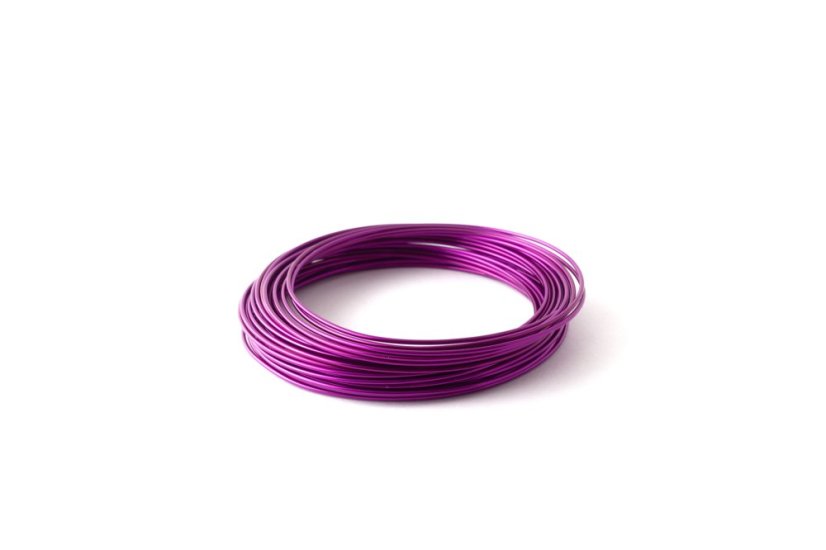 ALU drát - ring 2 mm - Barva: Zlatá