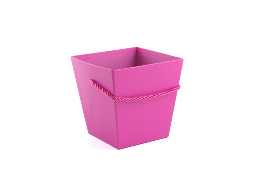 Flower box 15 x 15 cm - Barva: Světle růžová