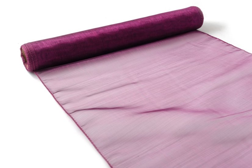 Organza 40 cm -  8,2 m - Barva: Fialová