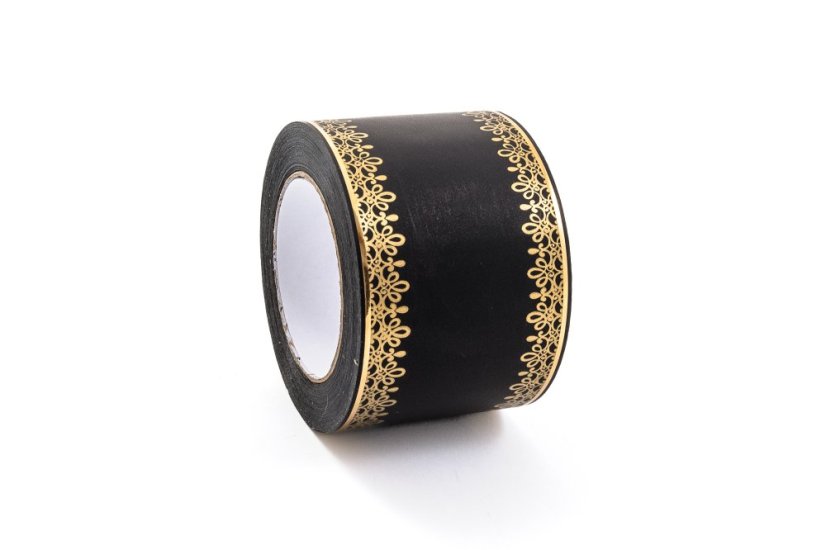 Smuteční stuha Očka 8 cm - Barva: Krémová