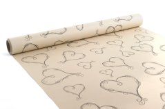 Srdíčková fólie 50 cm