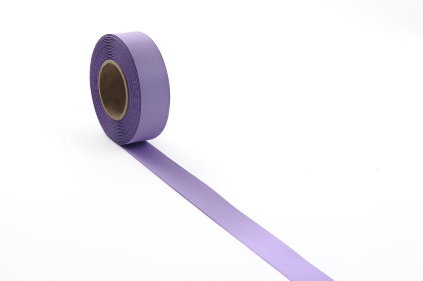 Atlasová stuha, matná 24 mm - Barva: Olivová