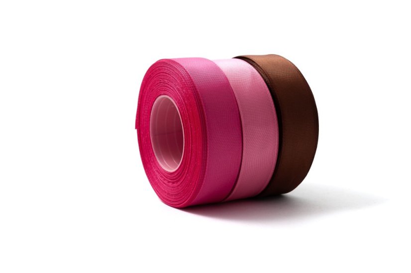 Rypsová stuha 2,5 cm - Barva: Cyklamenová