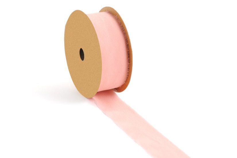 Hedvábná stuha s třásněmi 4 cm