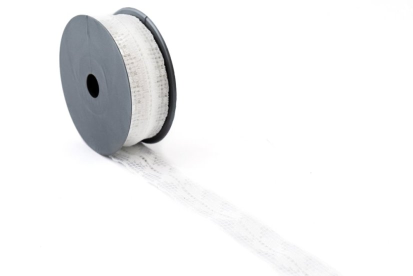 Stuha 4 cm - Barva: Žlutá