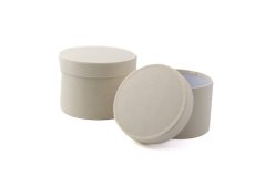 Semišový flower box 2 ks