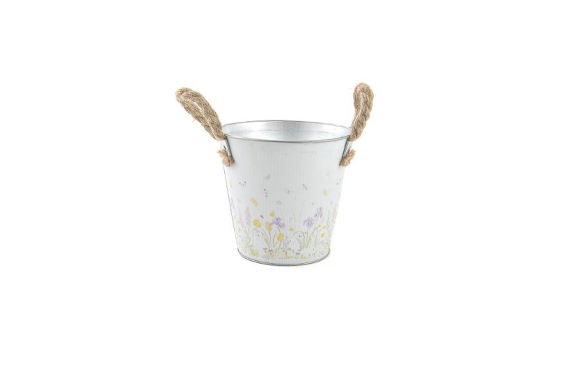 Plechový obal - jarní kvítí 14 cm