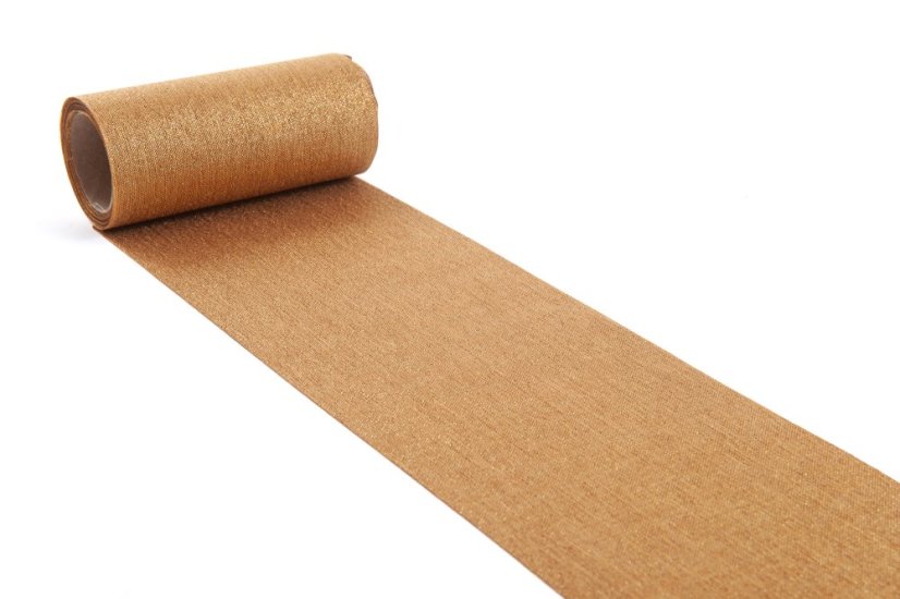 Dekorační látka s leskem 12 cm