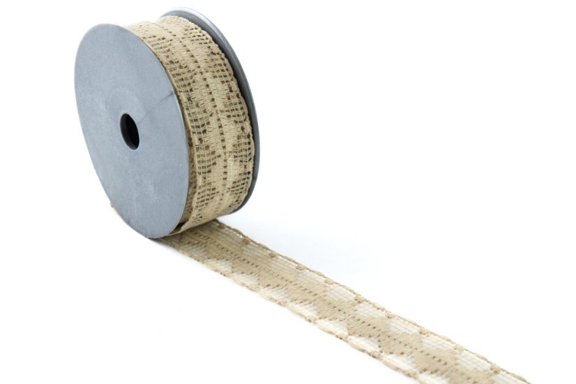 Stuha 4 cm - Barva: Žlutá